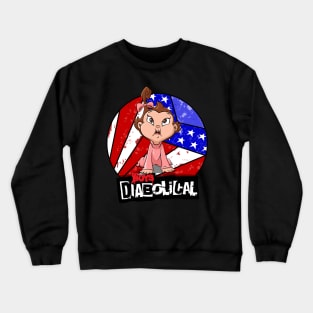 laser baby the boys diabolical Crewneck Sweatshirt